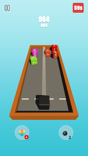 Chain Cube Saga: 2048 Merge Screenshot 2