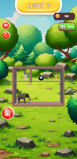 Brainy Rescue: Love & Gold Screenshot 1
