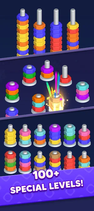 Nuts and Bolts: Sorting Games Screenshot 1