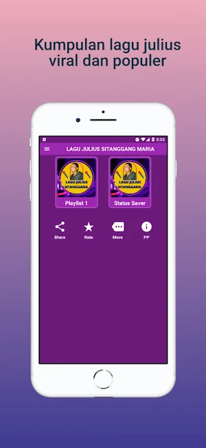 Lagu Julius Sitanggang Maria Screenshot 0
