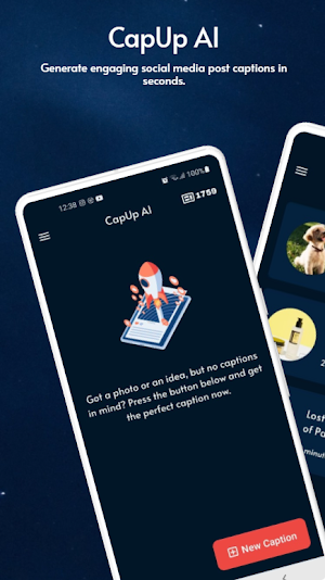 AI Caption Generator: CapUp AI Screenshot 0