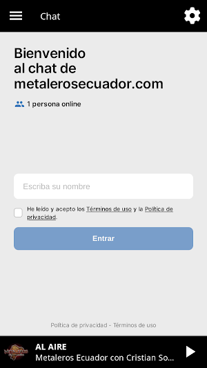 Metaleros Ecuador Screenshot 2