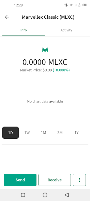 Marvellex Wallet Screenshot 3