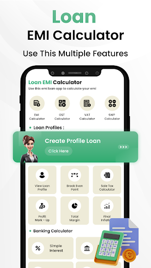 EMI Calculator - Loan Planner Screenshot 0