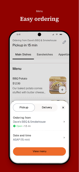 Dave's BBQ & Smokehouse To Go Screenshot 2