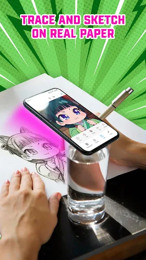 Draw Anime - AR Tracing App Screenshot 2