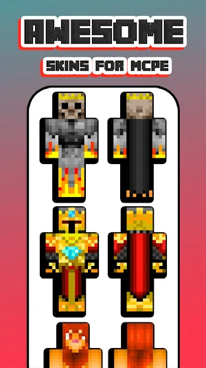 King Skins For Minecraft PE Screenshot 1