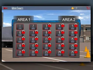 Truck Stop Parking Lot 3D Screenshot 1