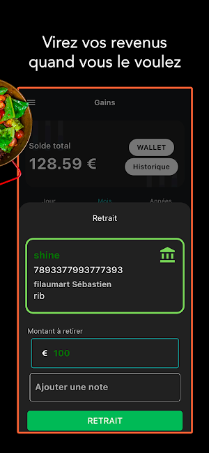 Snack - Vendeurs Screenshot 1