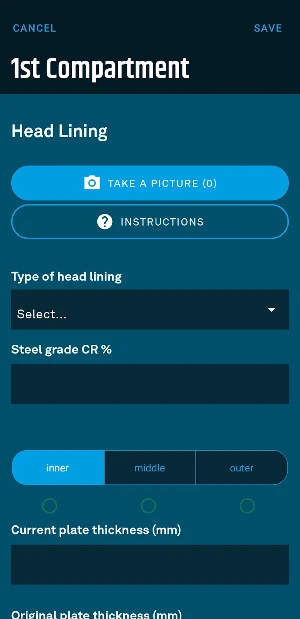 Mill Inspection Screenshot 2