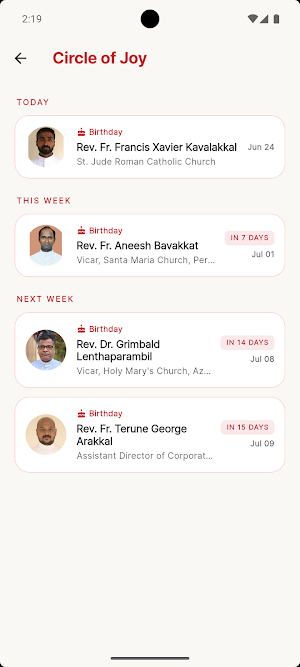 Diocese of Cochin Screenshot 3
