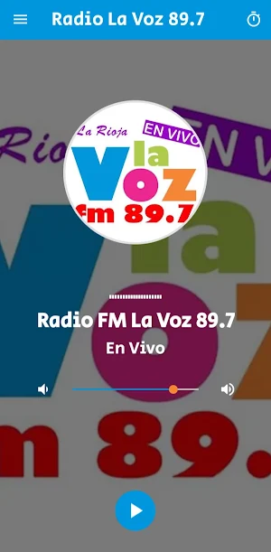 Radio La Voz 89.7 Screenshot 0