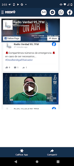 Radio Verdad 95.7 Fm Screenshot 3