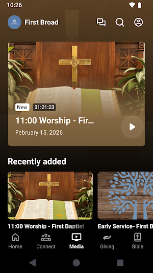 First Baptist on Broad Screenshot 2
