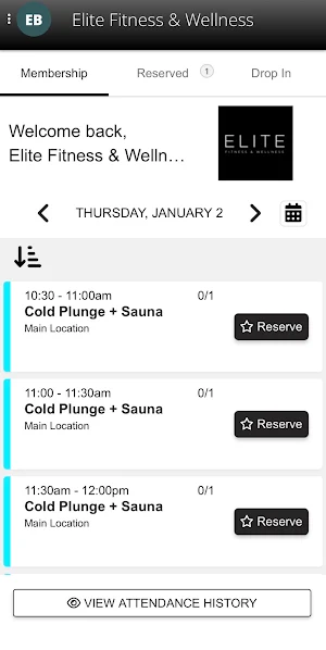 Elite Fitness & Wellness Screenshot 0