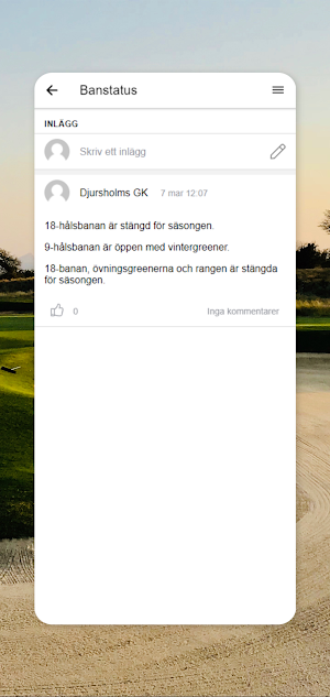 Djursholms Golfklubb Screenshot 2