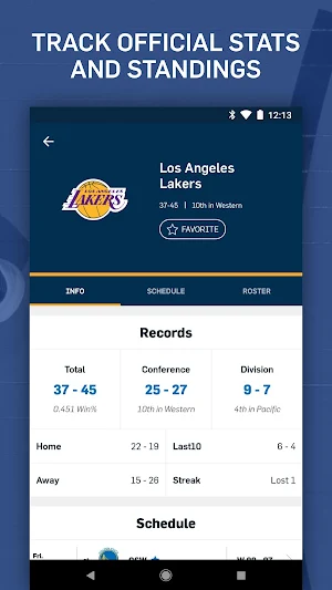 NBA: Live Games & Scores screenshot 7