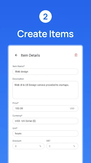 Invoice Generator: Easy Maker Screenshot 2