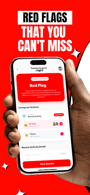 Red Flag: AI Follower Tracker Screenshot 0