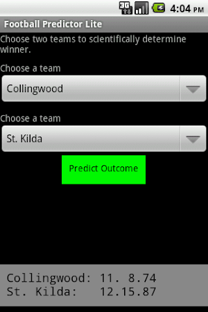Football Predictor Lite Screenshot 2