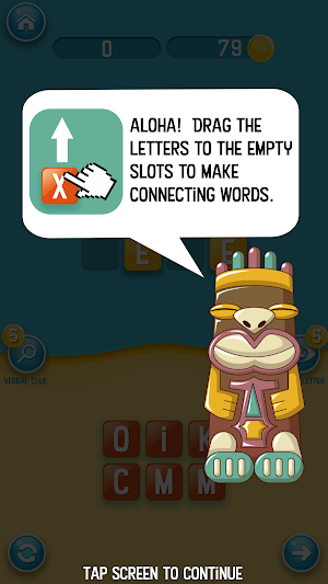 Crossword Island Screenshot 1