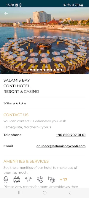 Salamis Bay Conti Resort&Spa Screenshot 2