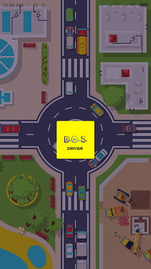 DOS City Taxi Driver Screenshot 0
