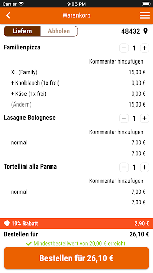 M Döner Lo Conta Screenshot 1