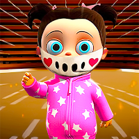 BABY PINK IN SCARY HOUSE MOD