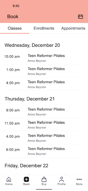 Belong Pilates and Wellness Screenshot 1