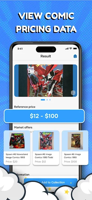 Comic Book Value Identifier Screenshot 2
