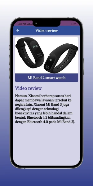 Mi Band 2 smart watch help Screenshot 3