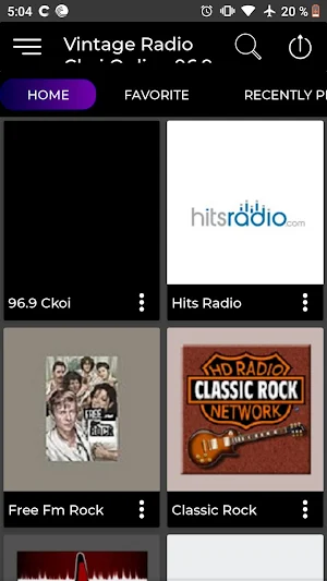 Vintage Radio Ckoi Online 96.9 Screenshot 1
