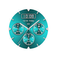 Fashion Quartz Blue For WearOS