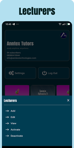 Anntex Edu U - Tutors Screenshot 2