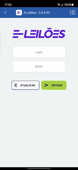 E-LEILOES – Vistoria Veicular Screenshot 0