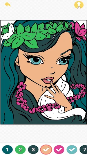 Girls Coloring Book Screenshot 3