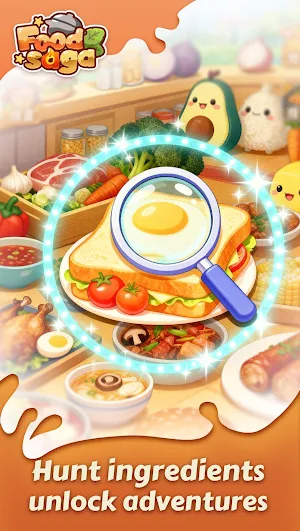 Food Saga : Cooking Quest Screenshot 0