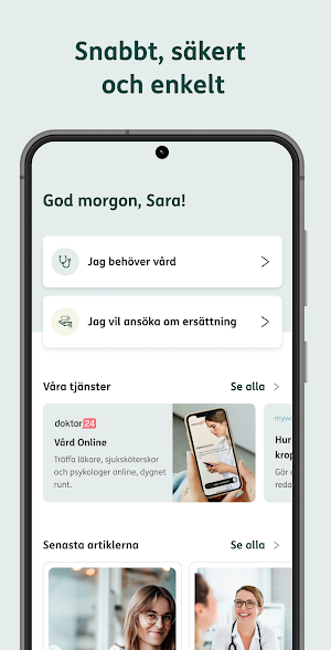 ERGO DKV Hälsa Screenshot 2