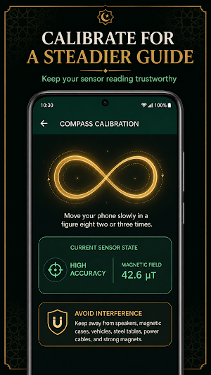 Qibla Locator AR 3D Screenshot 1