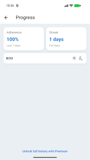 MinoxTrack: Minoxidil Tracker Screenshot 3