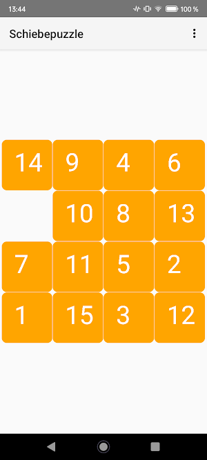 Schiebe Puzzle Screenshot 0