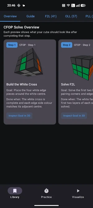 Cube Forge: Speedcube Trainer Screenshot 2