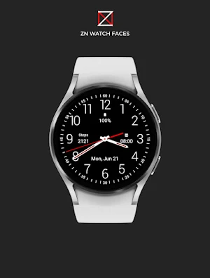 Black Max Analogue Watch Face Screenshot 2