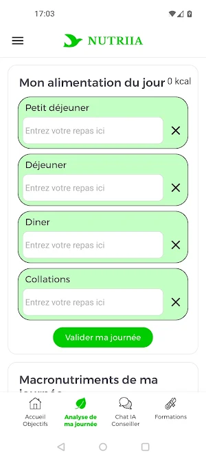 NutriiA Screenshot 1
