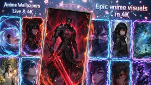 Anime Wallpapers Live & 4K Screenshot 0