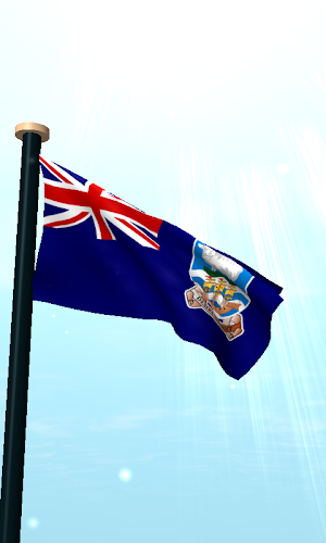 Falkland Islands Flag 3D Screenshot 1