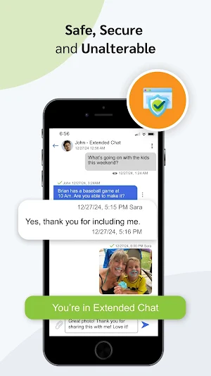 Peaceful CoParenting Messenger Screenshot 1