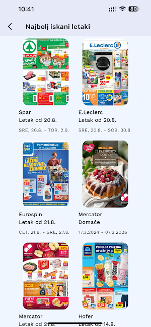 Letaki Slovenija Screenshot 2