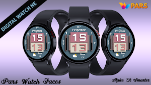 Digital Watch Face NE Screenshot 0